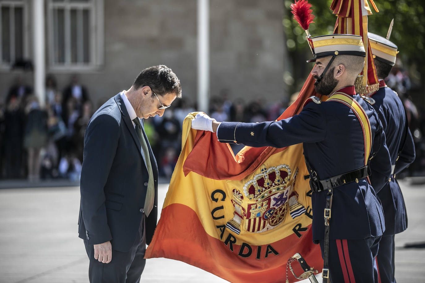 Fotos: La jura de bandera en Logroño, en imágenes