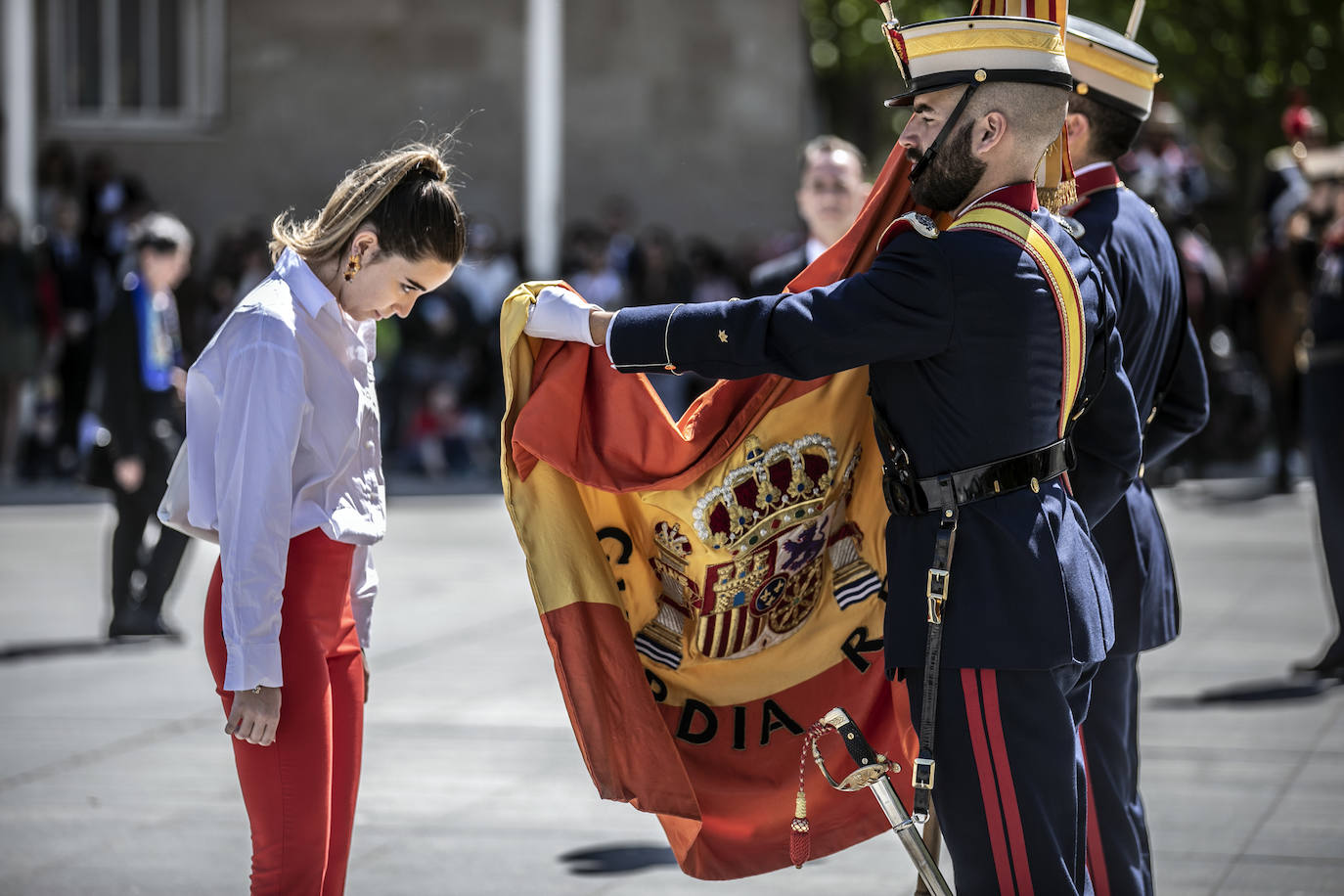 Fotos: La jura de bandera en Logroño, en imágenes
