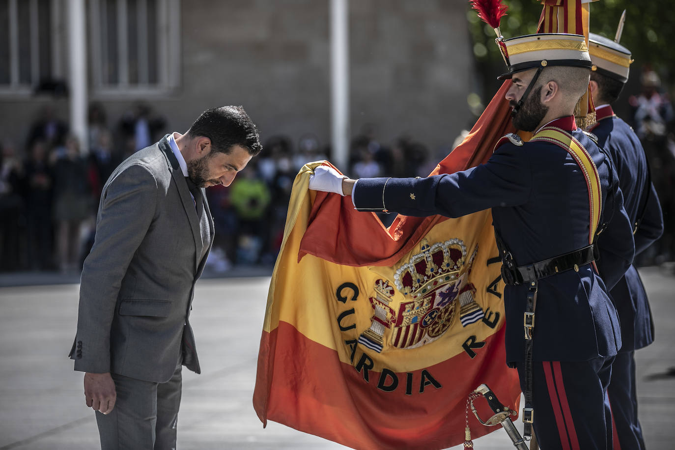 Fotos: La jura de bandera en Logroño, en imágenes