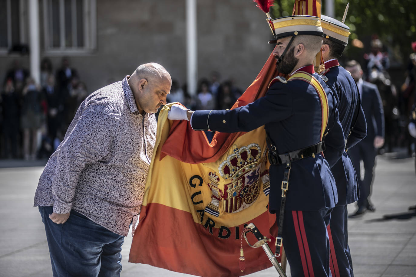 Fotos: La jura de bandera en Logroño, en imágenes