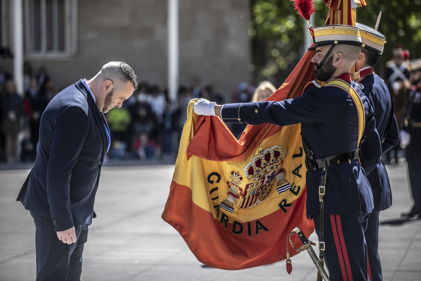 Fotos: La jura de bandera en Logroño, en imágenes
