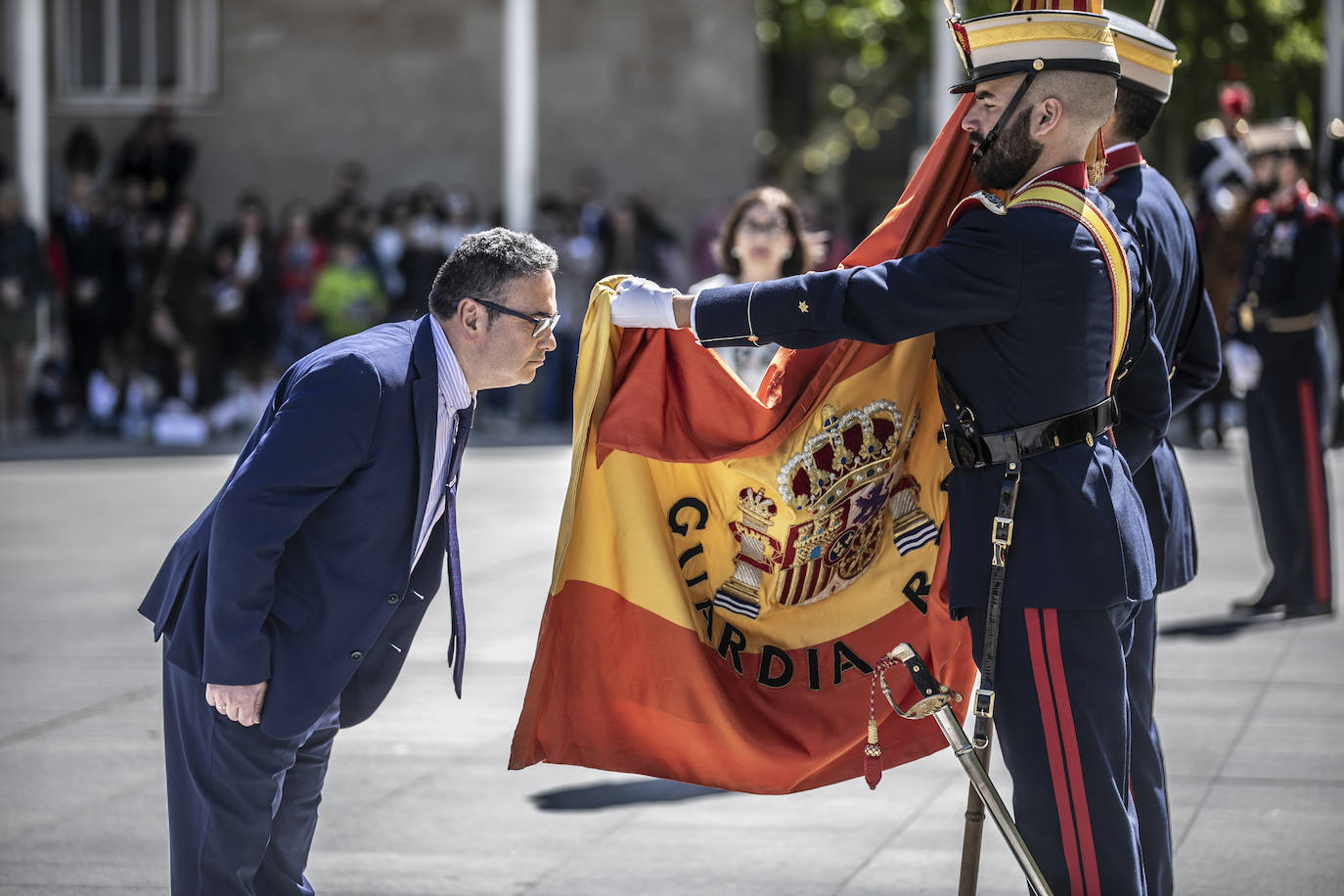 Fotos: La jura de bandera en Logroño, en imágenes