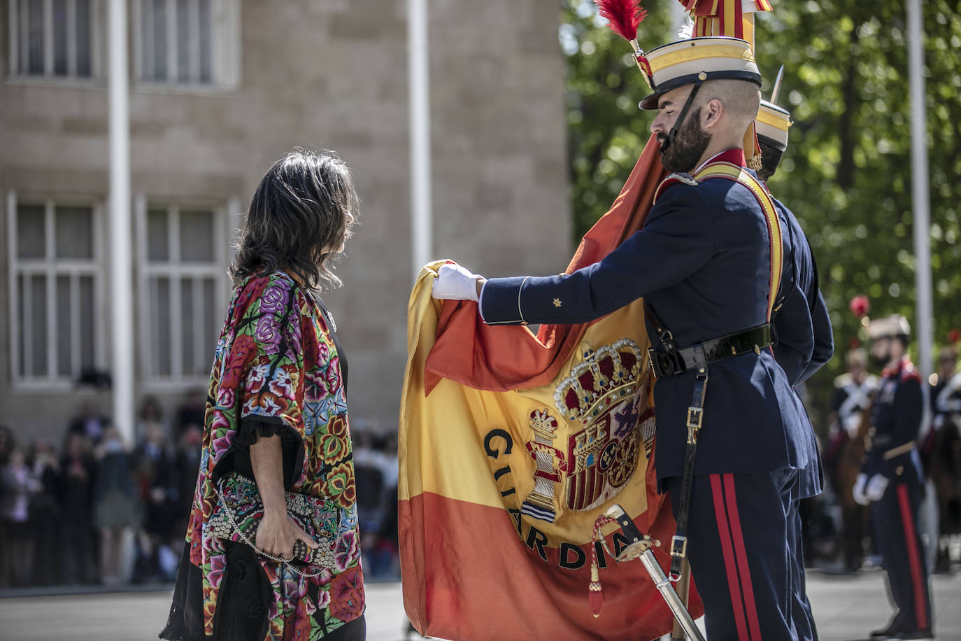 Fotos: La jura de bandera en Logroño, en imágenes