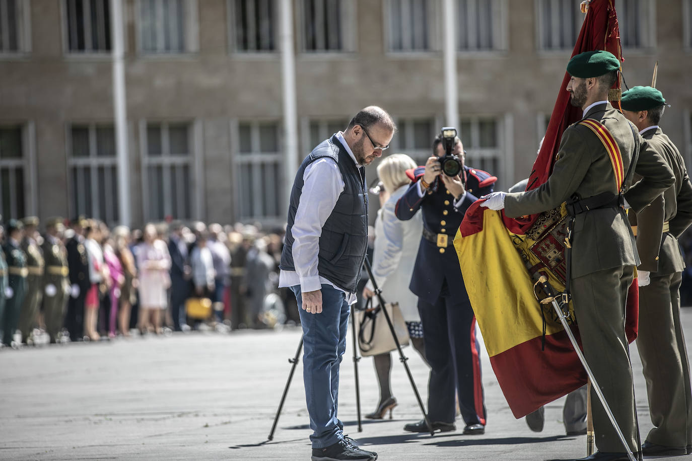 Fotos: La jura de bandera en Logroño, en imágenes