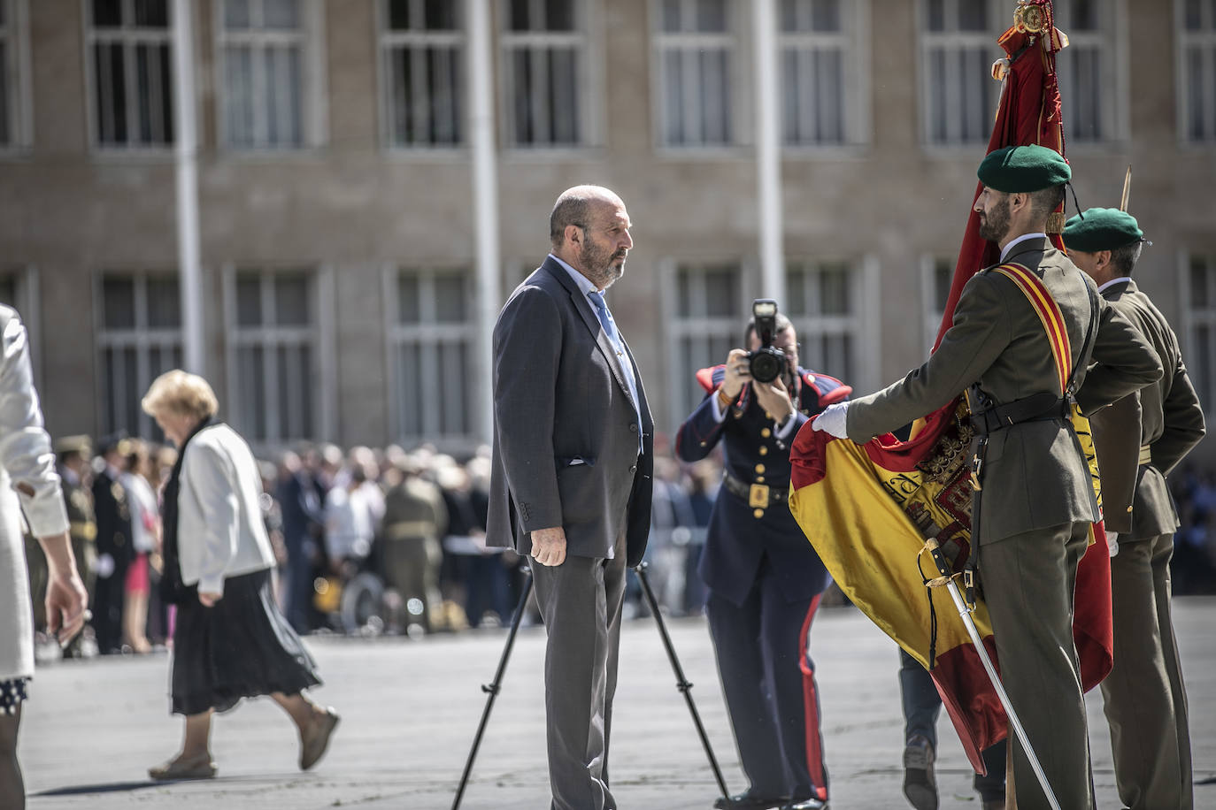 Fotos: La jura de bandera en Logroño, en imágenes