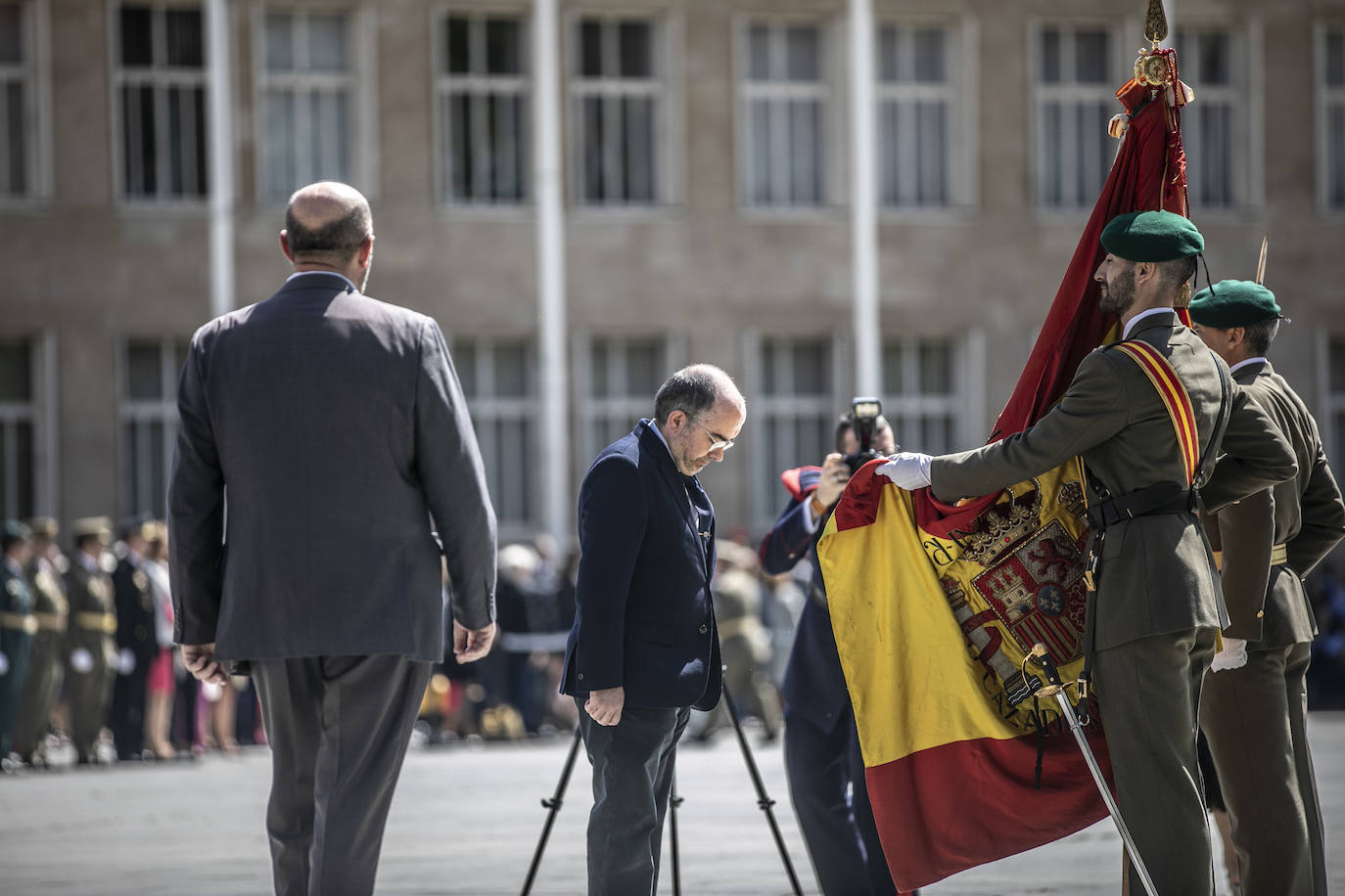 Fotos: La jura de bandera en Logroño, en imágenes