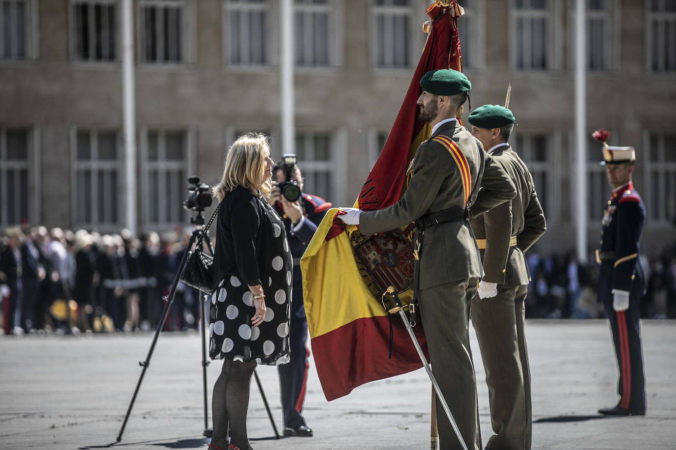 Fotos: La jura de bandera en Logroño, en imágenes