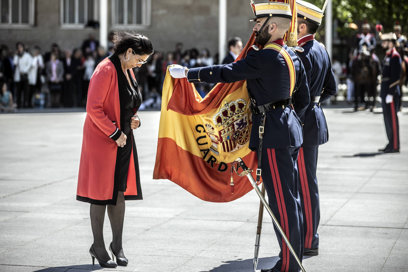 Fotos: La jura de bandera en Logroño, en imágenes