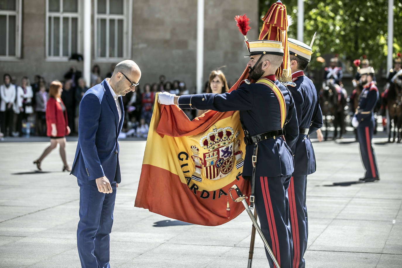Fotos: La jura de bandera en Logroño, en imágenes