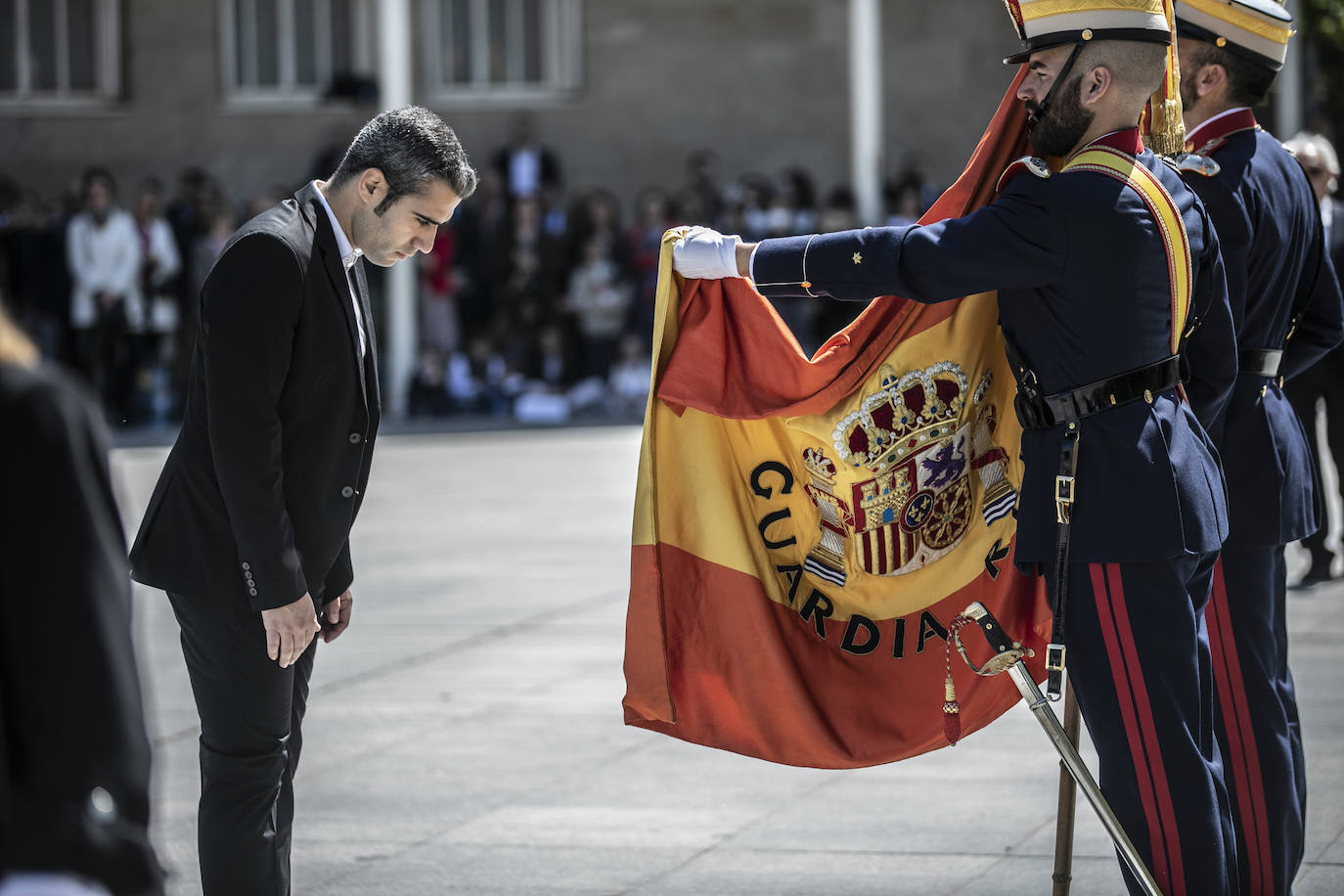Fotos: La jura de bandera en Logroño, en imágenes
