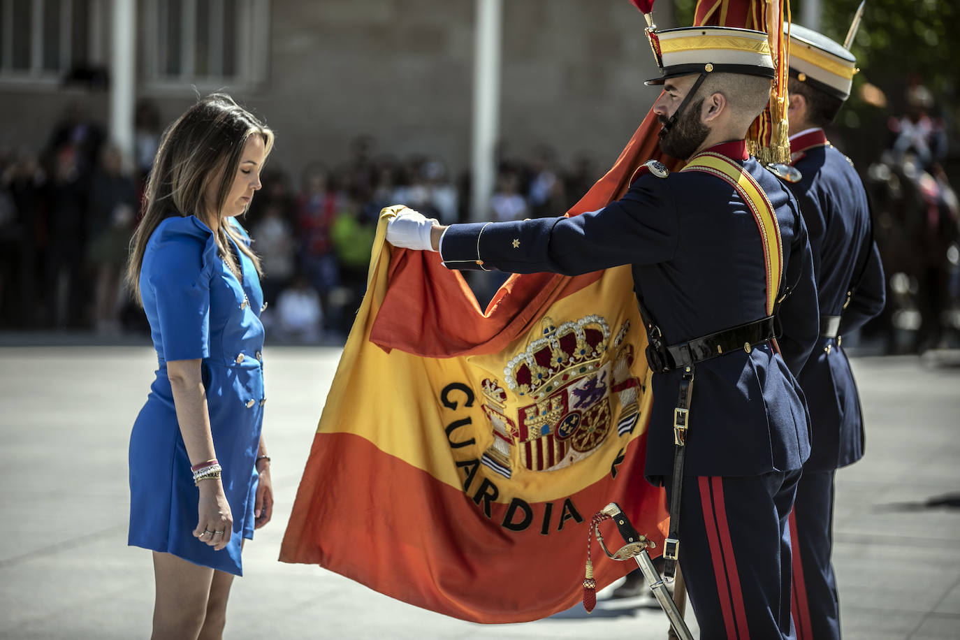 Fotos: La jura de bandera en Logroño, en imágenes