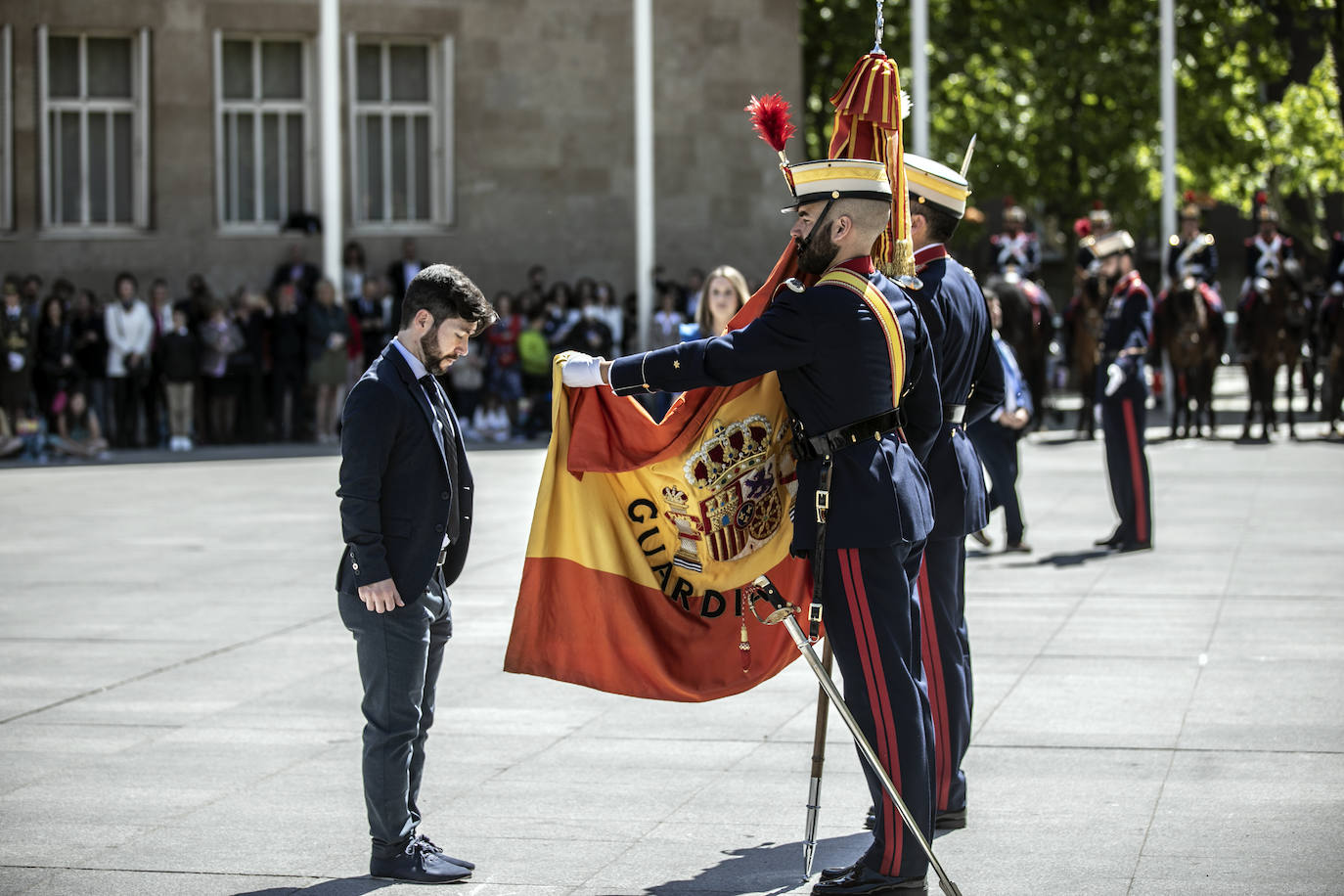 Fotos: La jura de bandera en Logroño, en imágenes