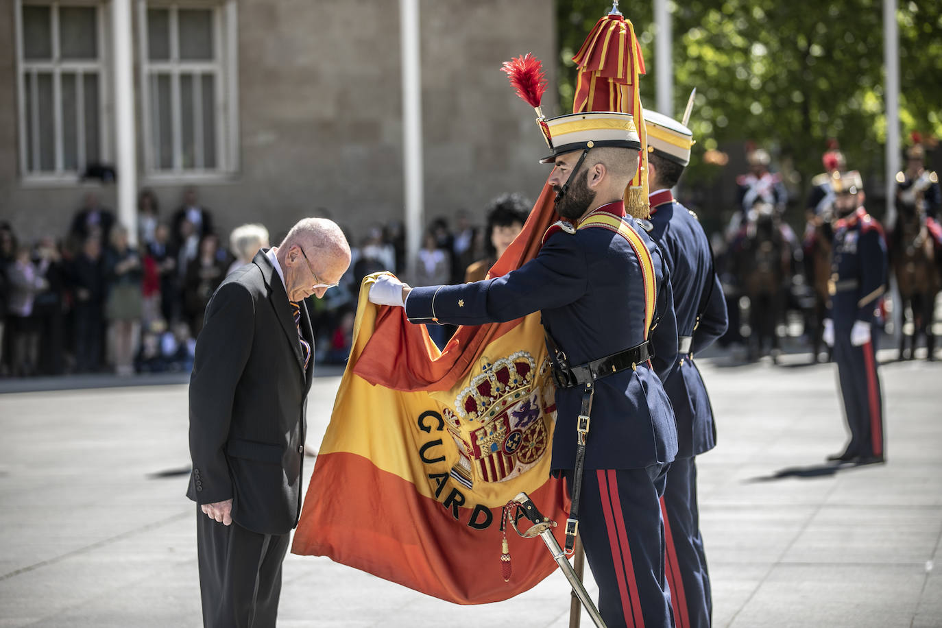 Fotos: La jura de bandera en Logroño, en imágenes