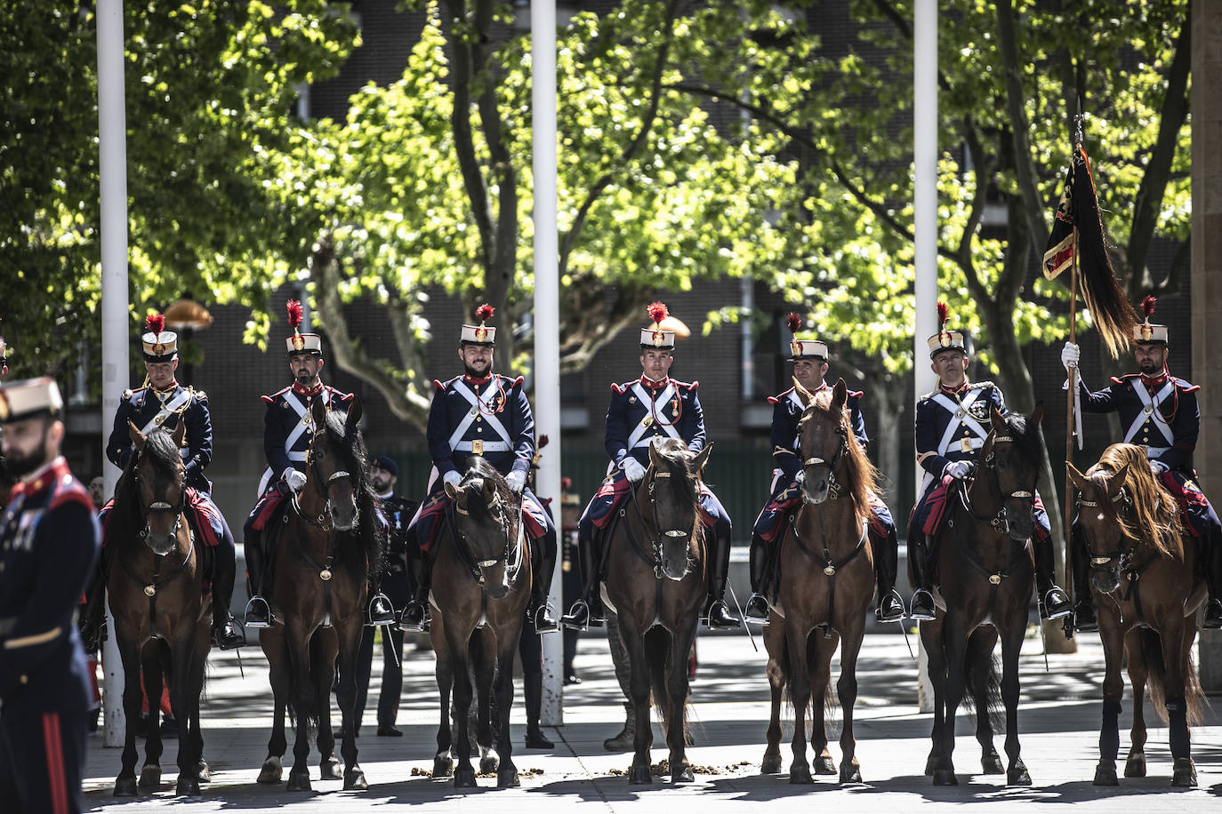 Fotos: La jura de bandera en Logroño, en imágenes