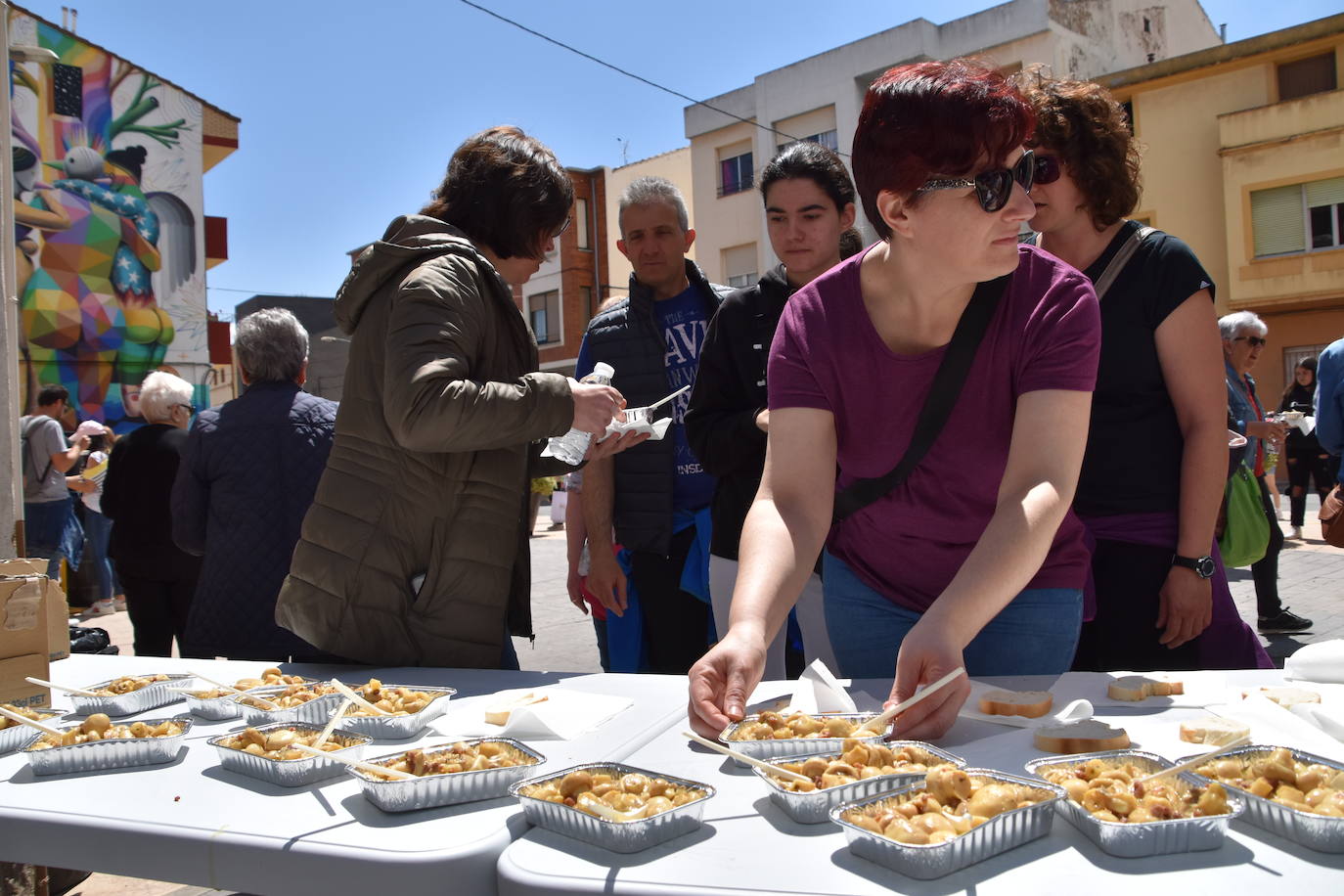 Fotos: Pinchos fungi, inauguraciones y feria intercultural en Pradejón