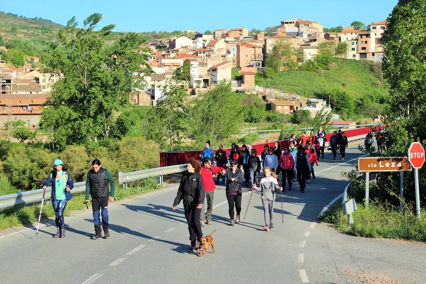 Fotos: IX Marcha Senderista Valle del Leza de Ribafrecha