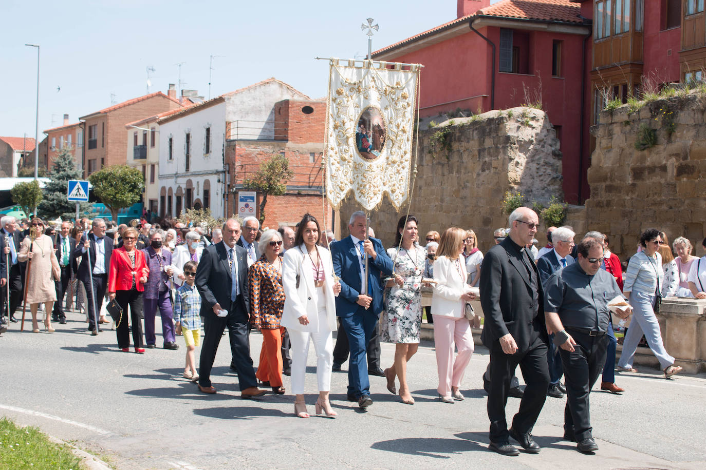 Fotos: Procesión de las doncellas en Santo Domingo de la Calzada