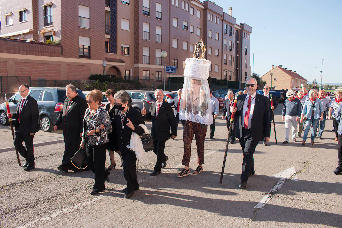 Fotos: Procesiones de Los Ramos y de Las Prioras en Santo Domingo de la Calzada