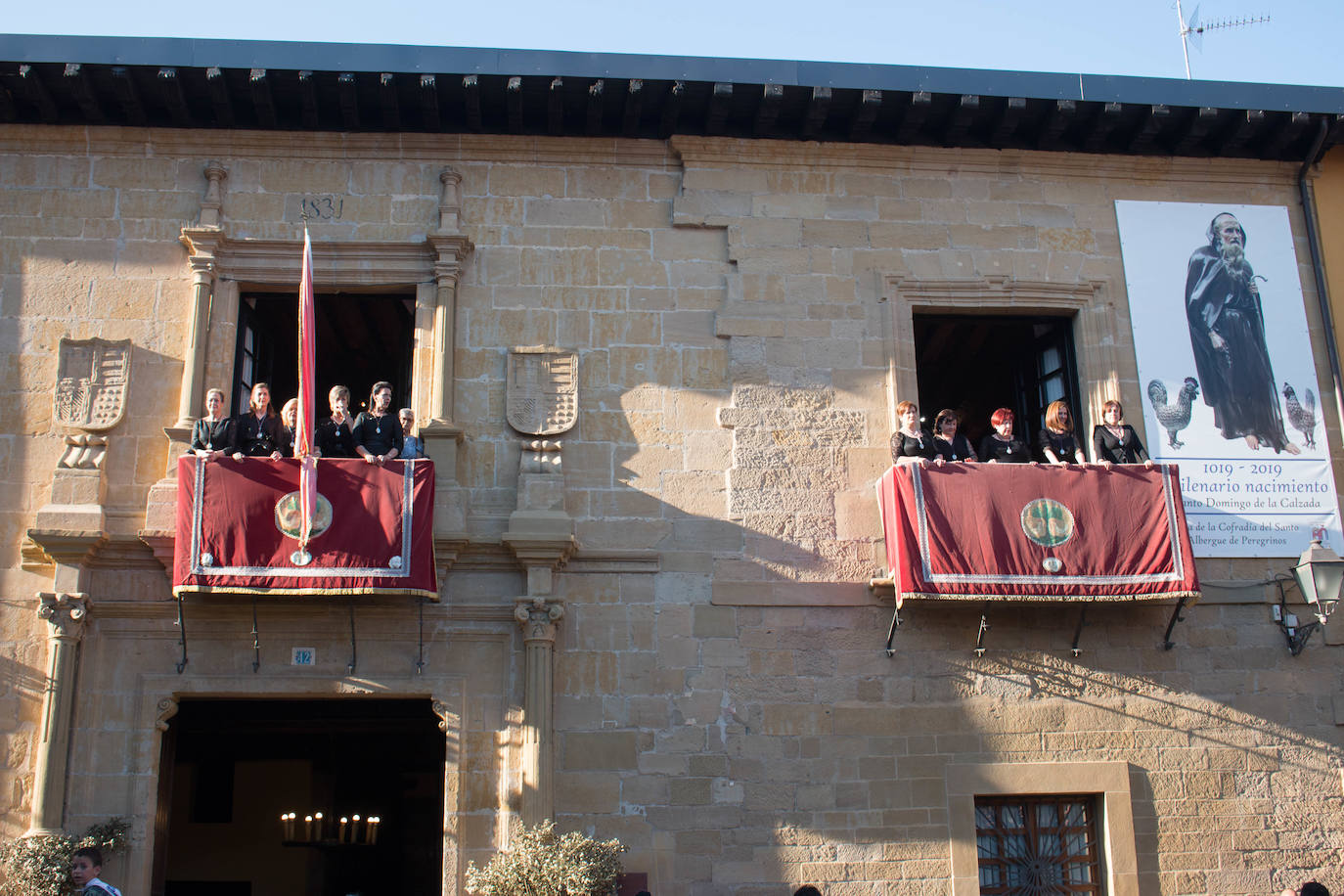 Fotos: Procesiones de Los Ramos y de Las Prioras en Santo Domingo de la Calzada