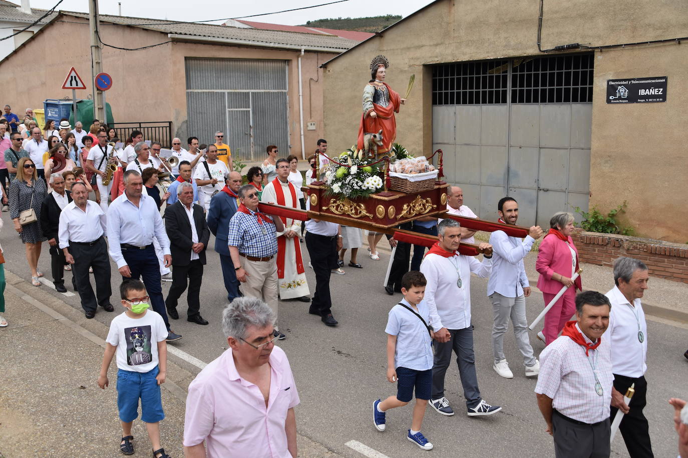 Fotos: Finalizan las fiestas de Santa Quiteria de Bergasa