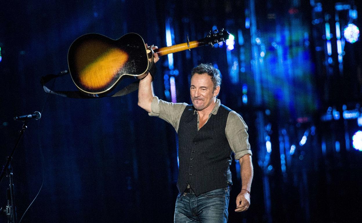 El cantante Bruce Springsteen.