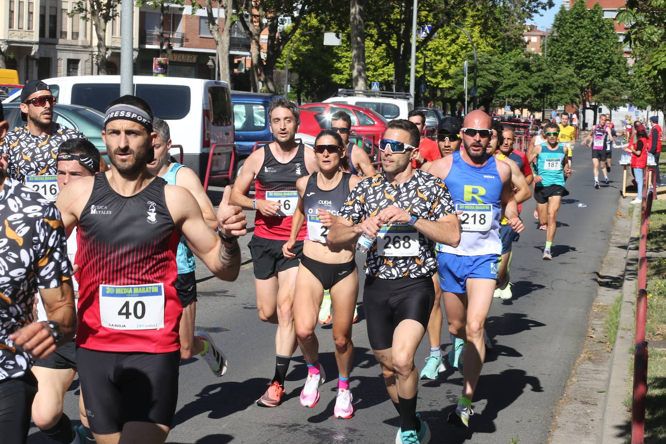 Fotos: Las imágenes de la Media Maratón de La Rioja