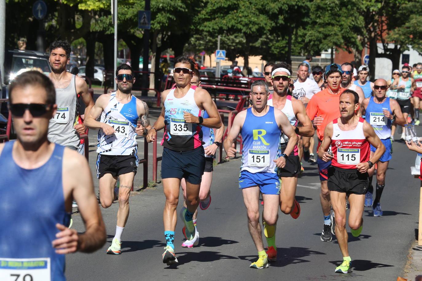 Fotos: Las imágenes de la Media Maratón de La Rioja