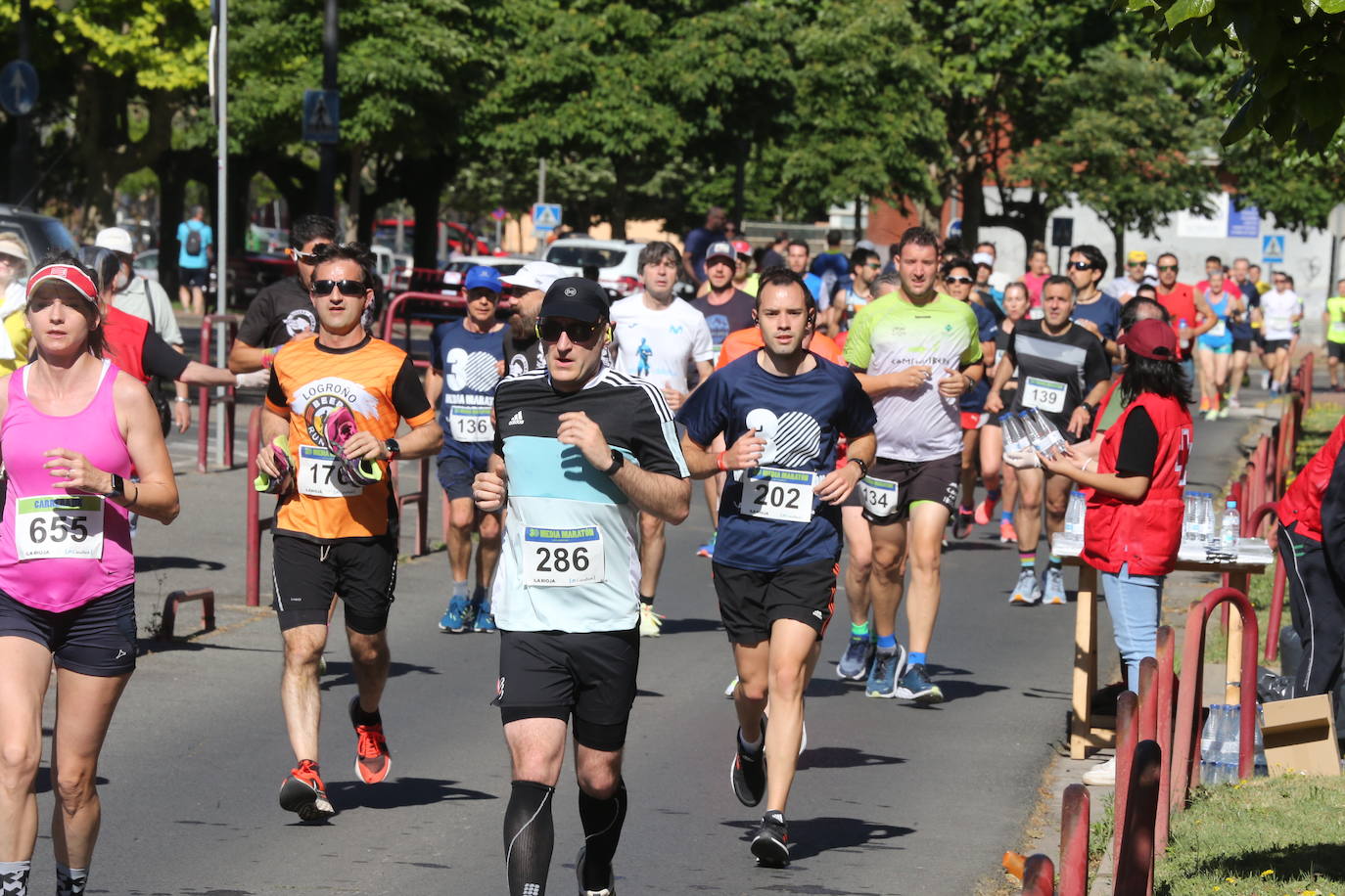 Fotos: Las imágenes de la Media Maratón de La Rioja