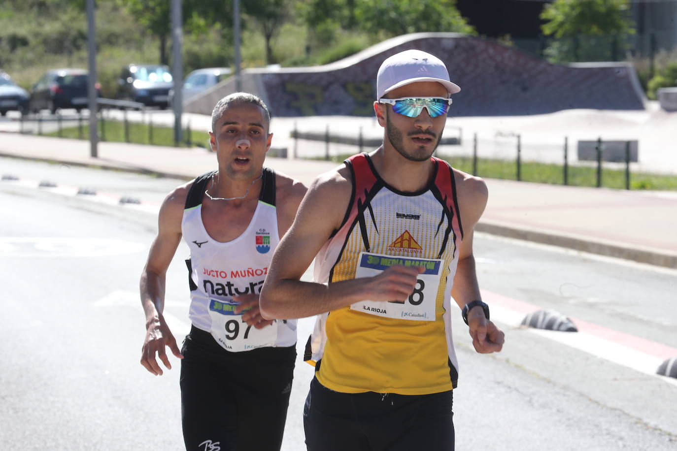 Fotos: Las imágenes de la Media Maratón de La Rioja