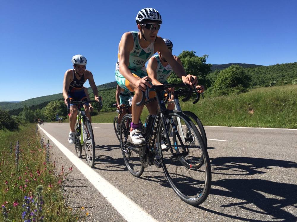 Fotos: Darío Pérez gana el triatlón Desafío El Rasillo