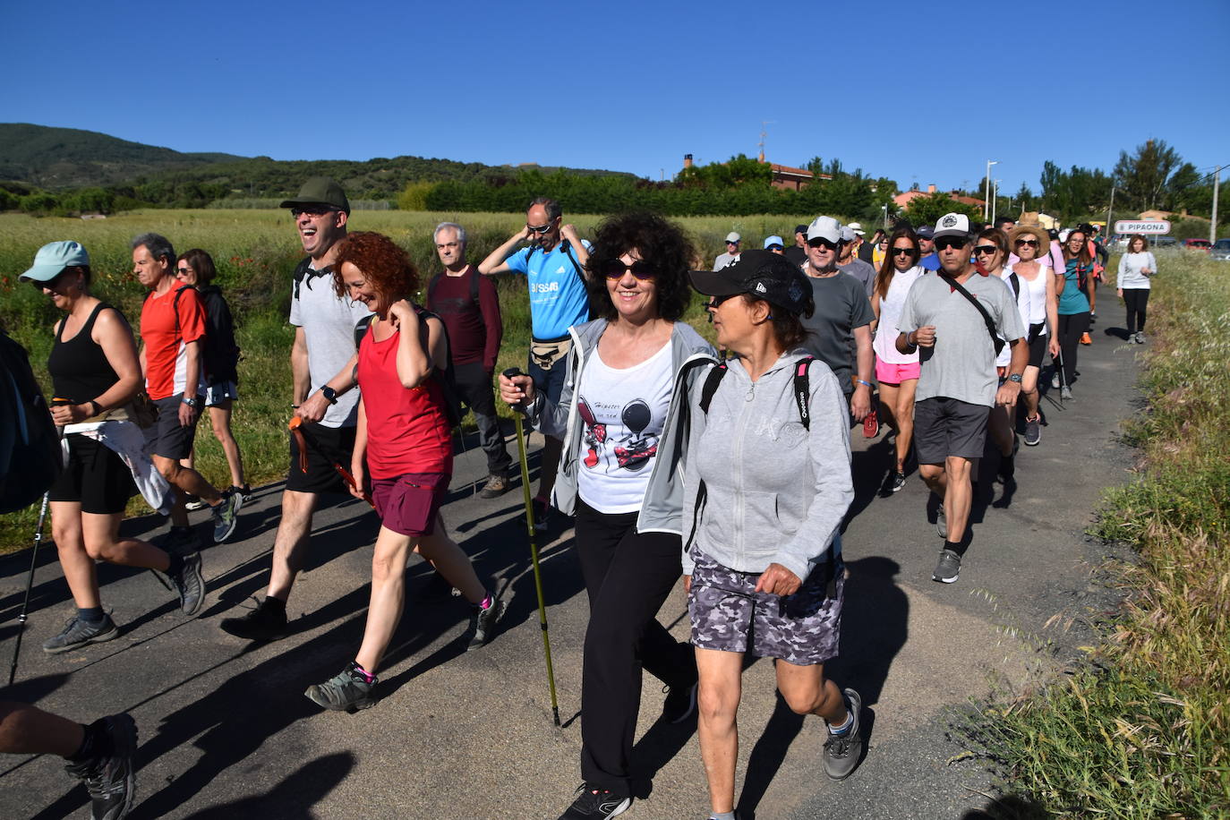 Fotos: Marcha por los pueblos de Ocón