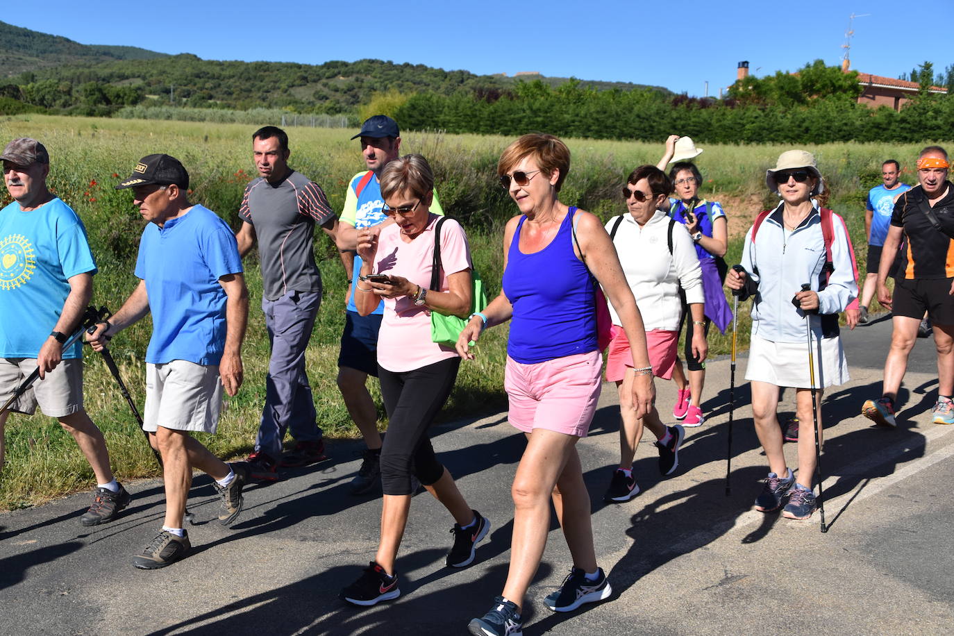 Fotos: Marcha por los pueblos de Ocón