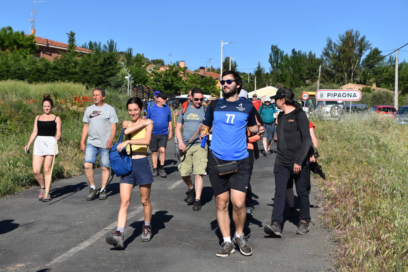 Fotos: Marcha por los pueblos de Ocón