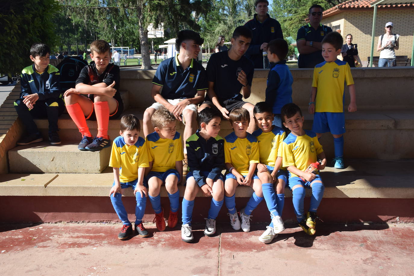 Ambiente de fútbol en La Isla