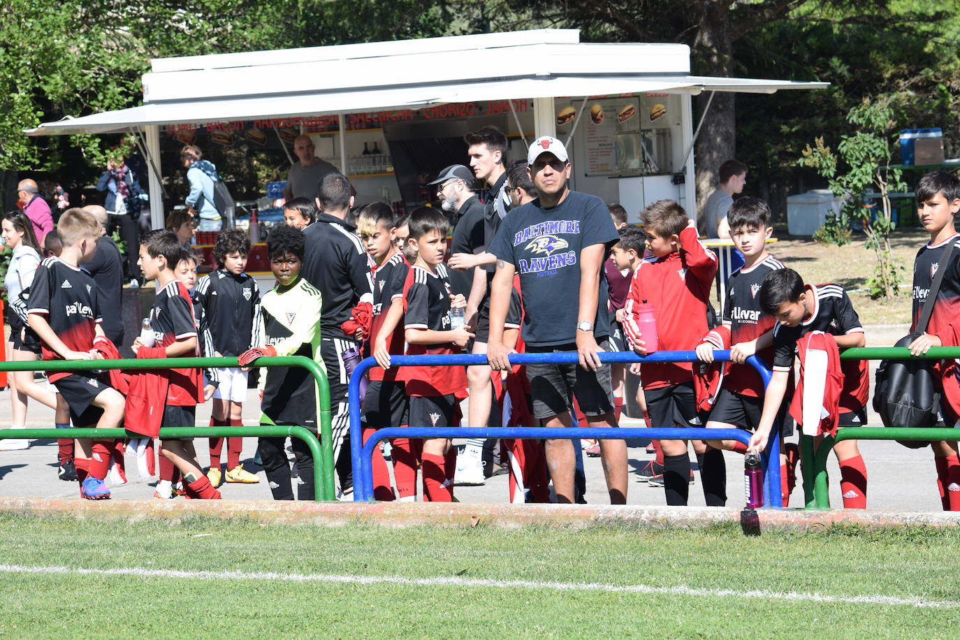 Ambiente de fútbol en La Isla