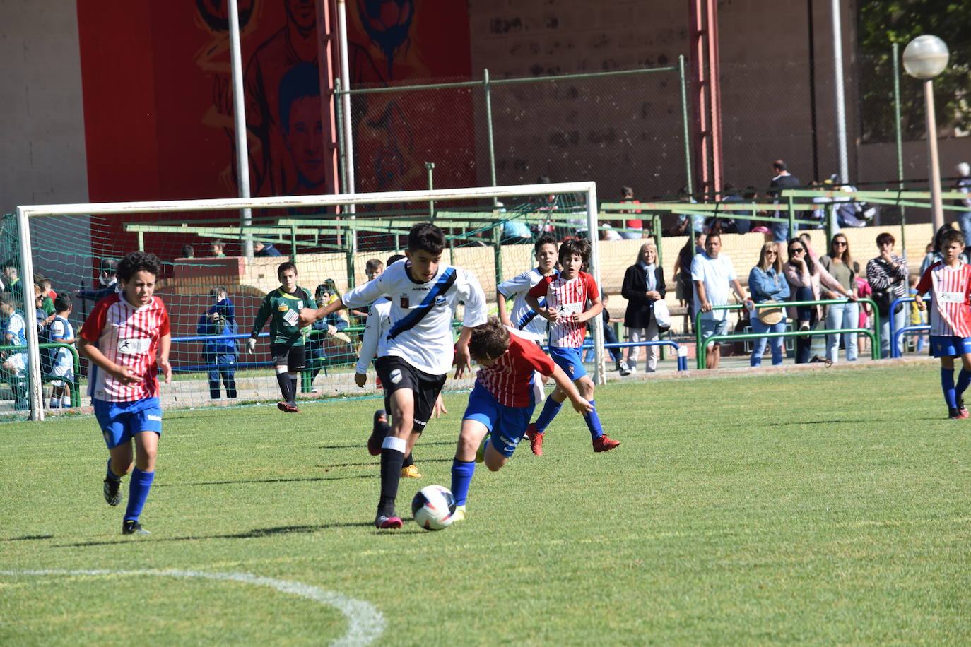 Ambiente de fútbol en La Isla