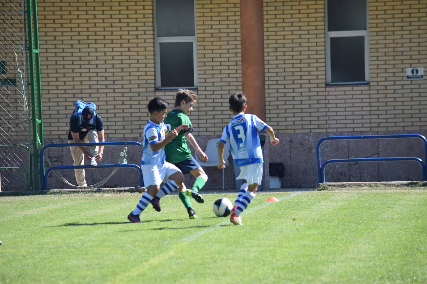 Ambiente de fútbol en La Isla