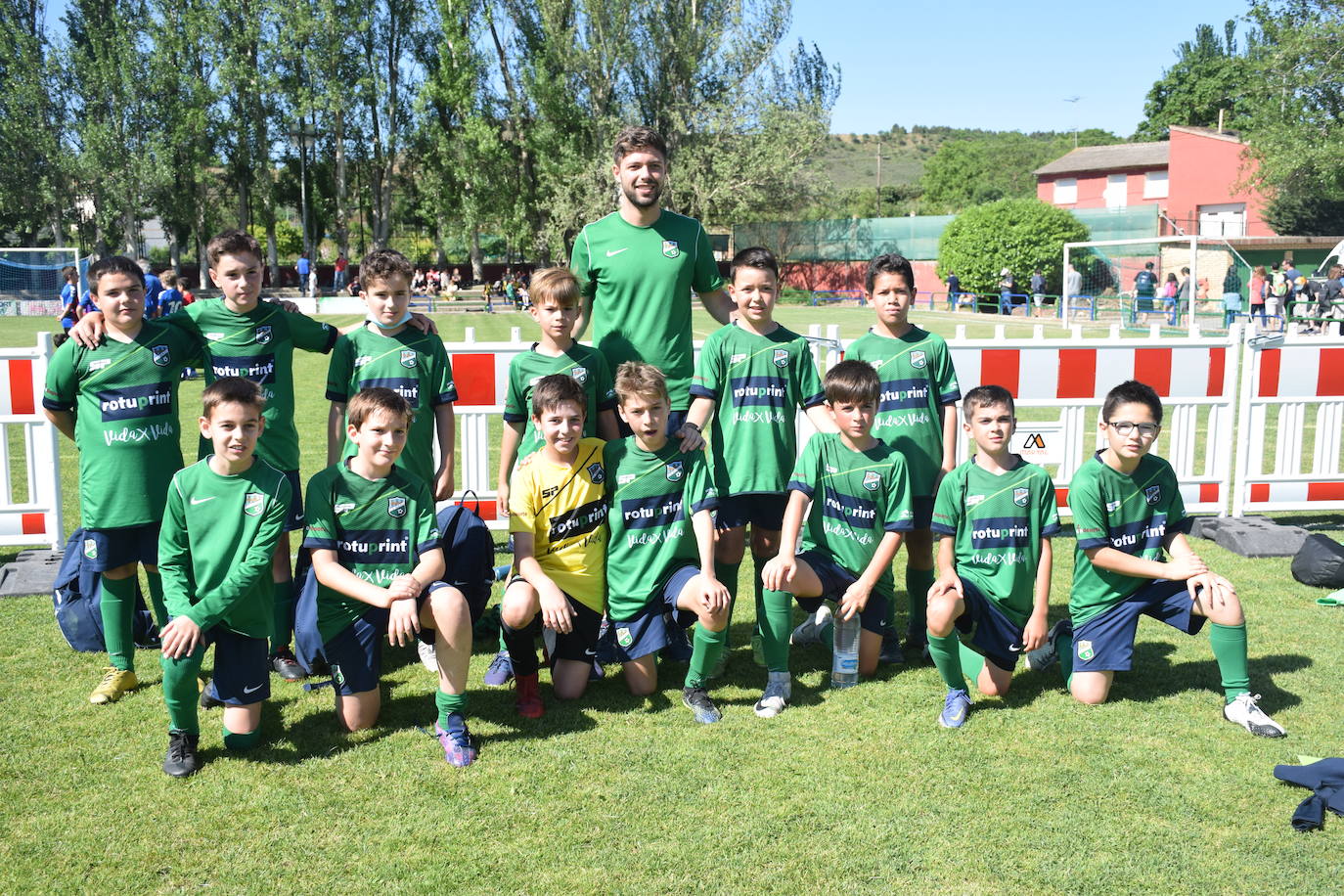 Ambiente de fútbol en La Isla