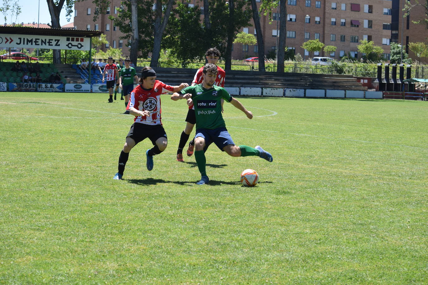 Ambiente de fútbol en La Isla