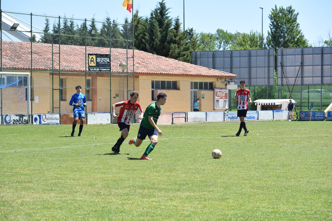 Ambiente de fútbol en La Isla