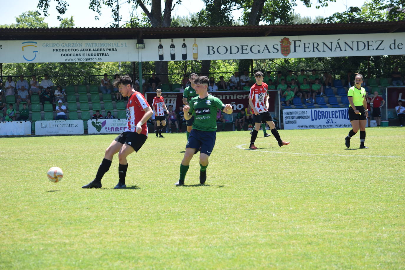 Ambiente de fútbol en La Isla