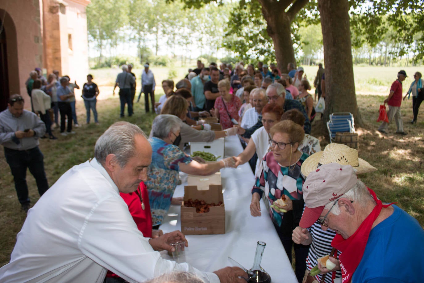 El acto está organizado por la cofradía de San Isidro.