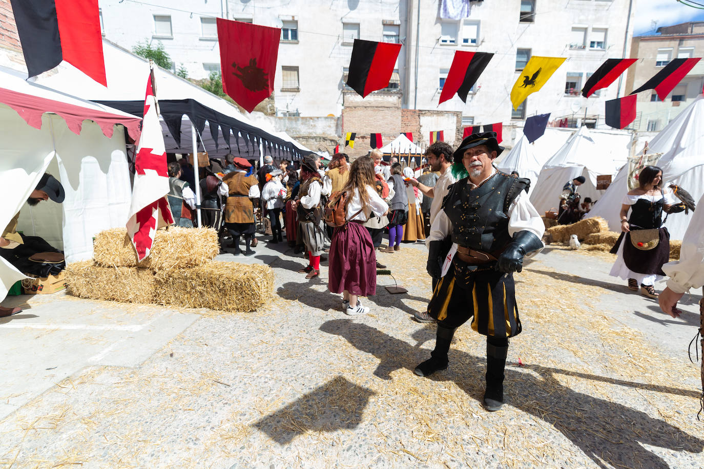 Fotos: Danzas, bailes y un paseo por el campamento francés