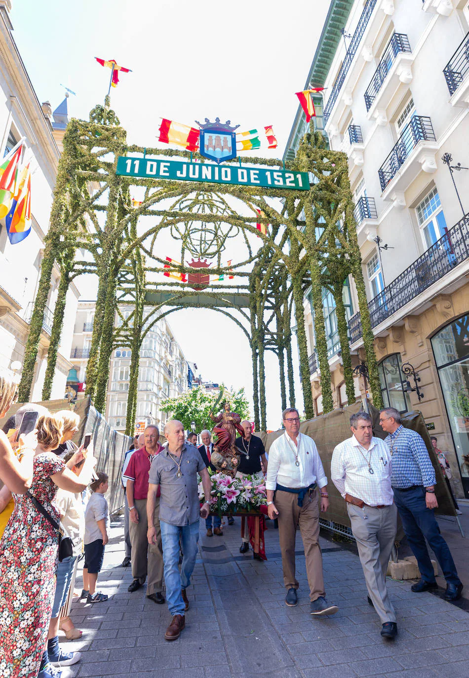 San Bernabé, camino de El Revellín