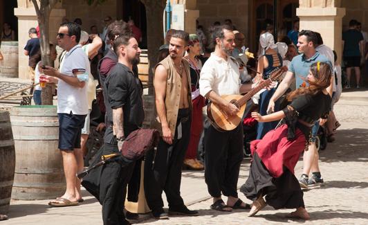 El grupo Jabardeus, protagonista de las fiestas.