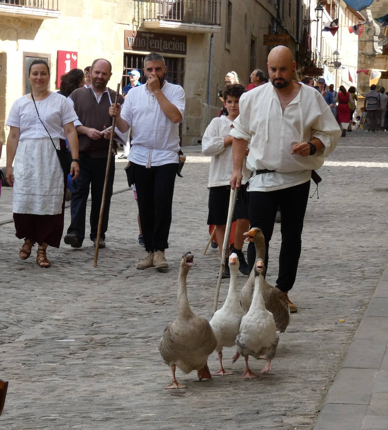 Fotos: Broche final a las Jornadas Medievales de Briones