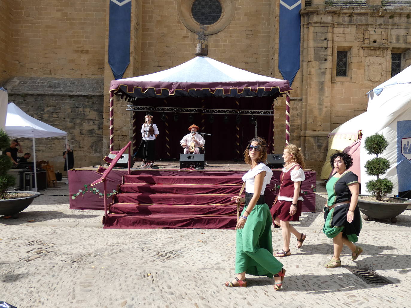 Fotos: Broche final a las Jornadas Medievales de Briones