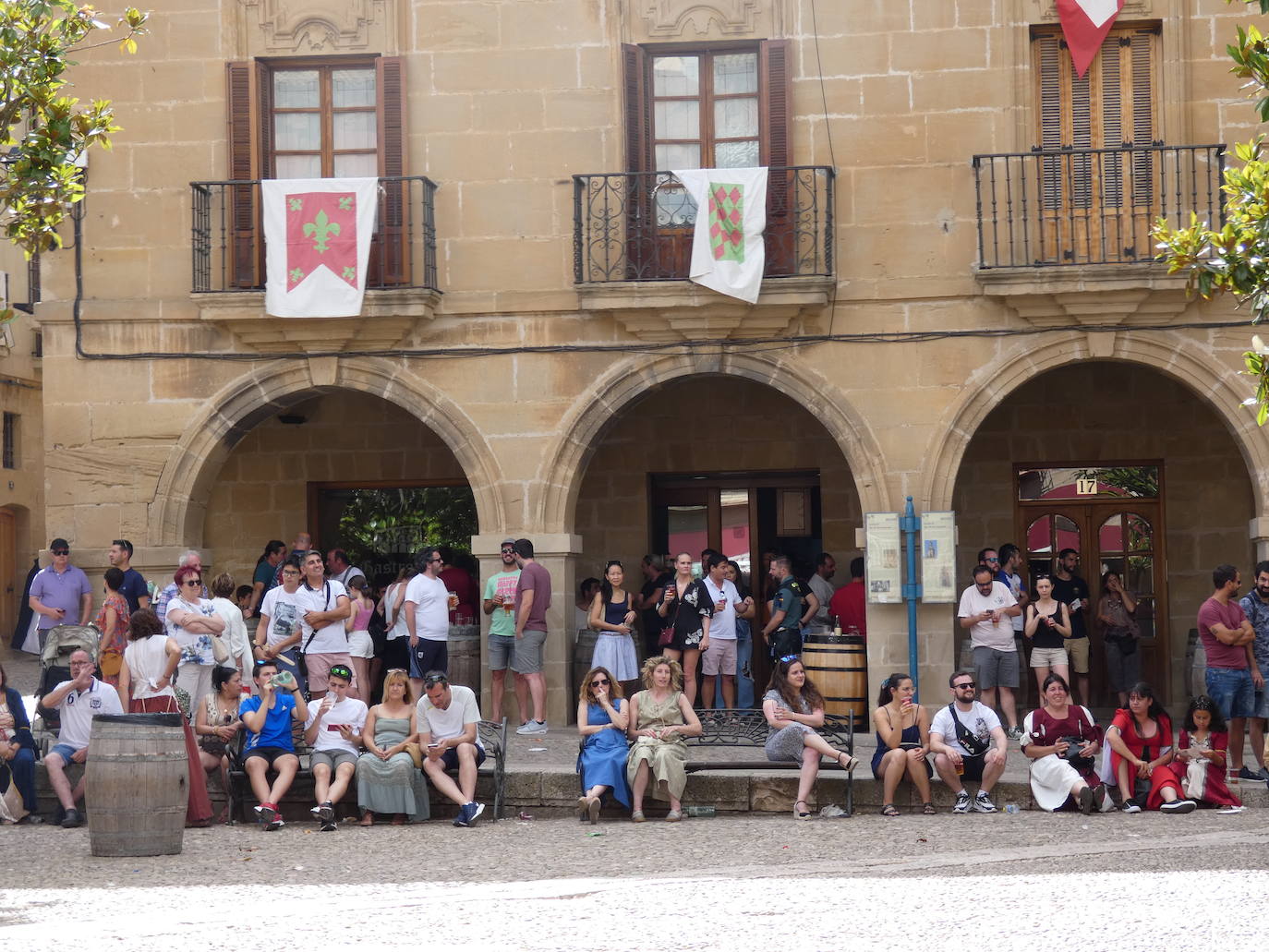 Fotos: Broche final a las Jornadas Medievales de Briones