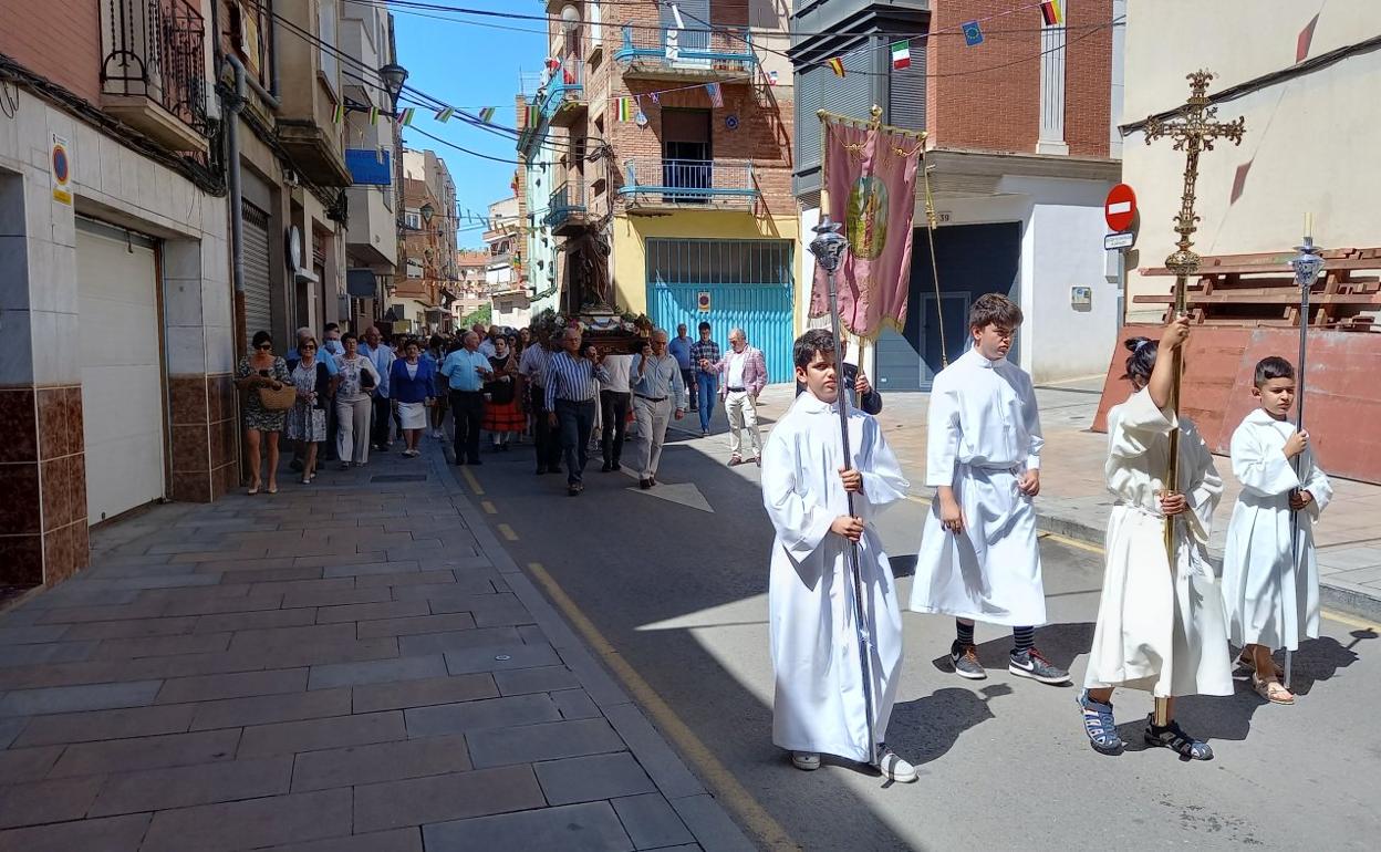 Lardero recupera sus procesiones