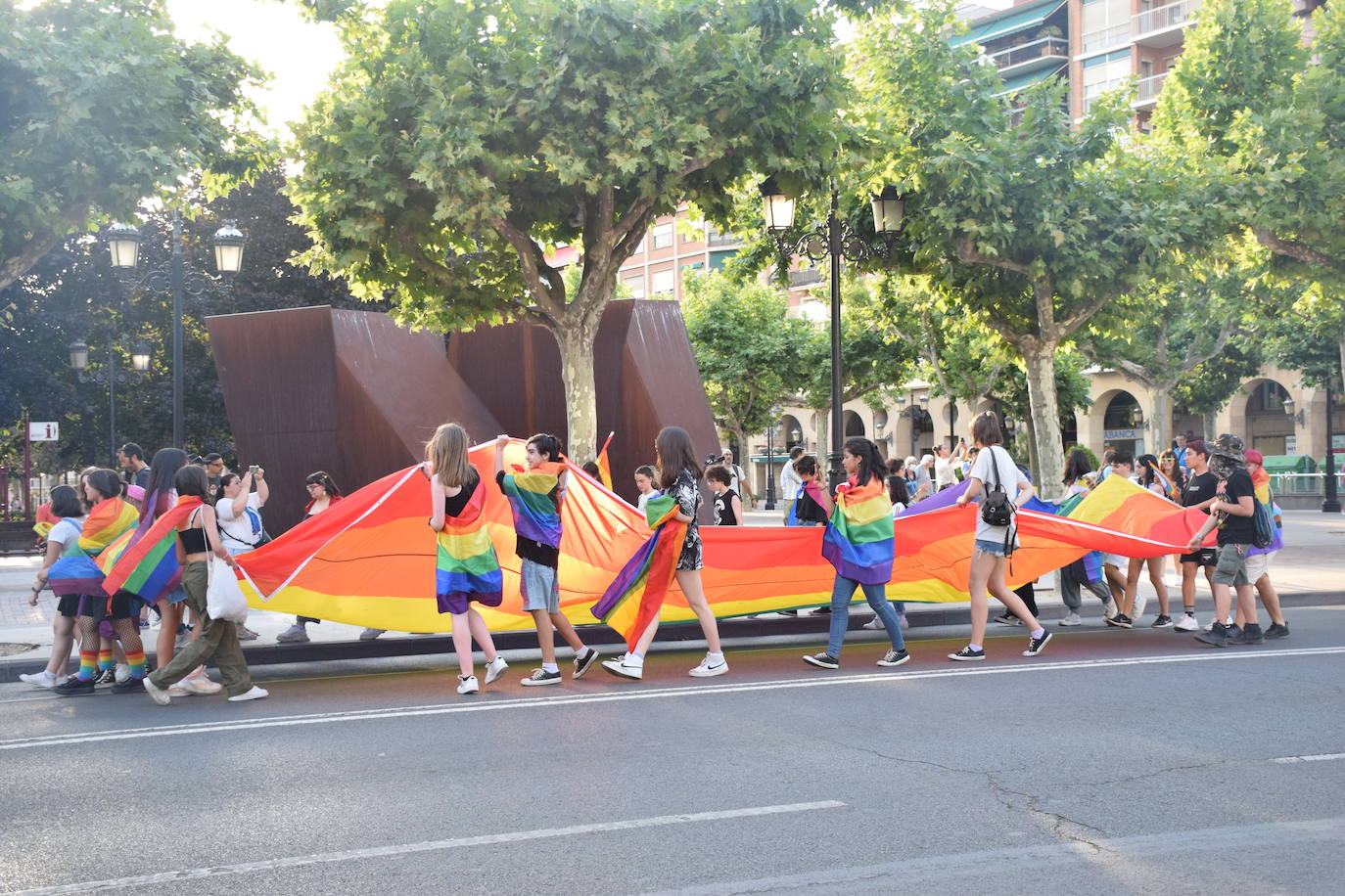 Fotos: Celebración del Orgullo LGTBIQ+ en Logroño